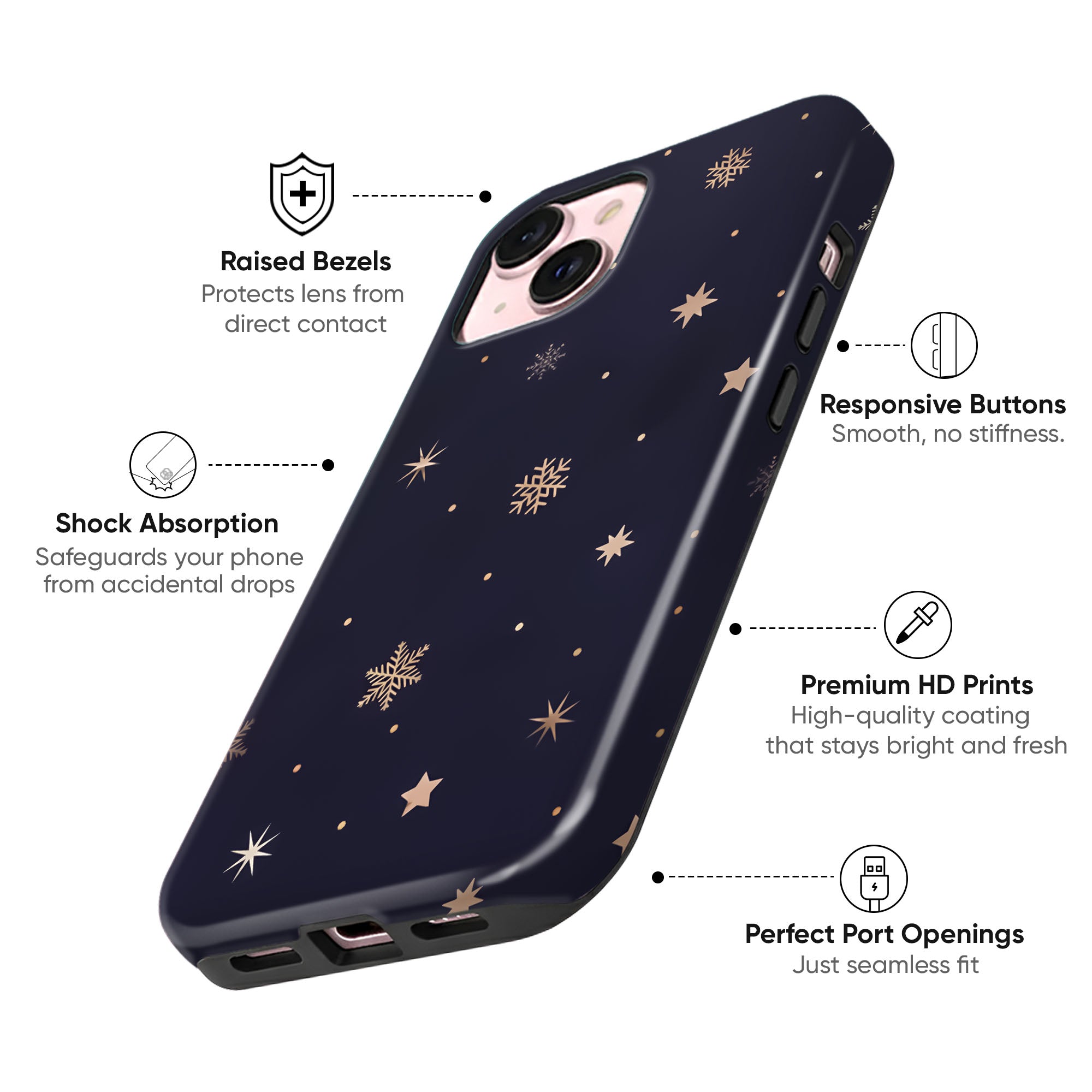 Golden Starlight Tough Case