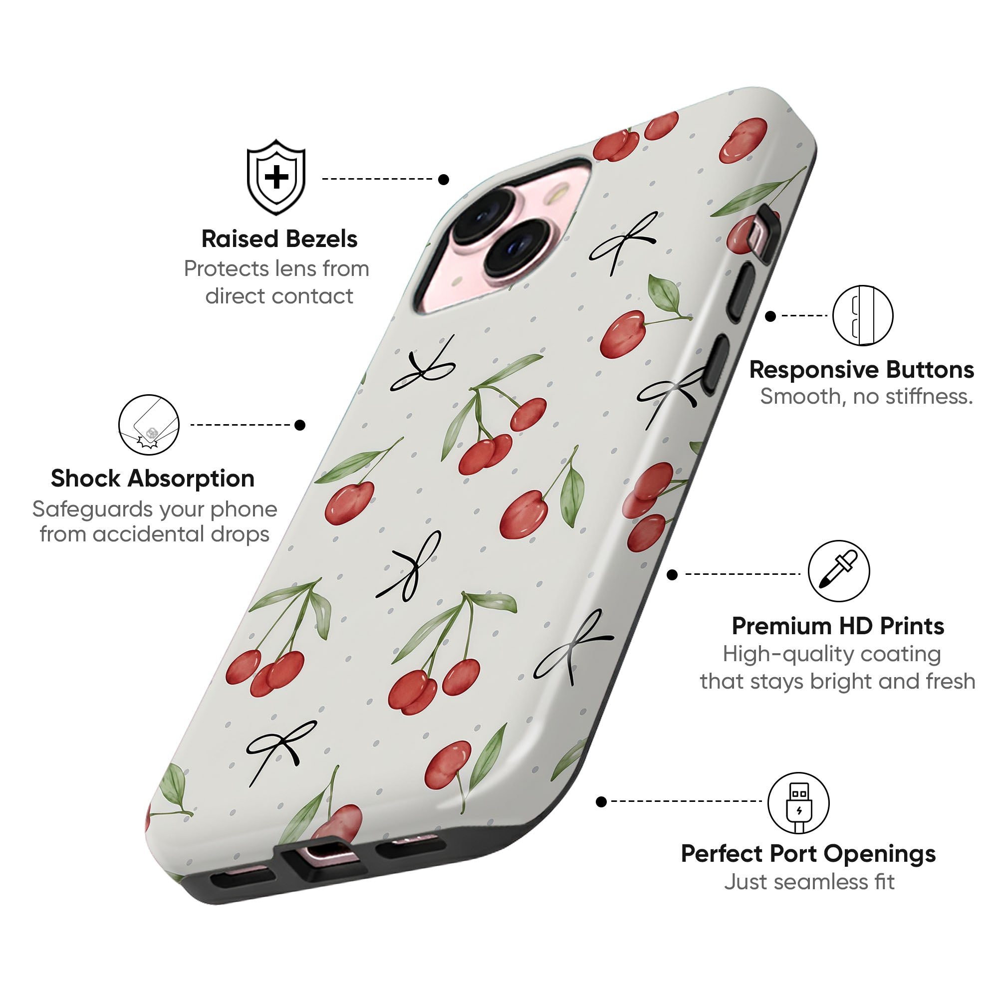 Cherry Coquette Tough Case