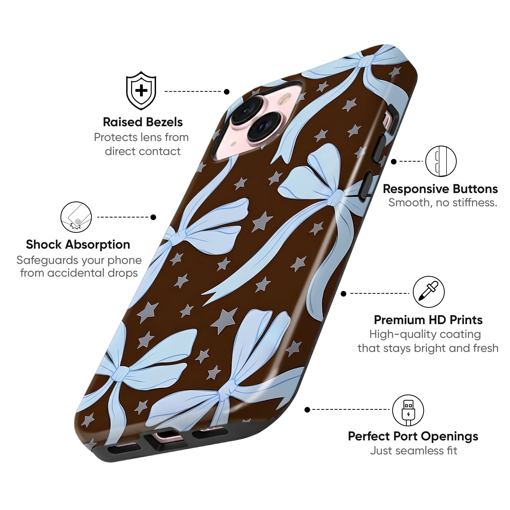 Sugarplum Bow Tough Case