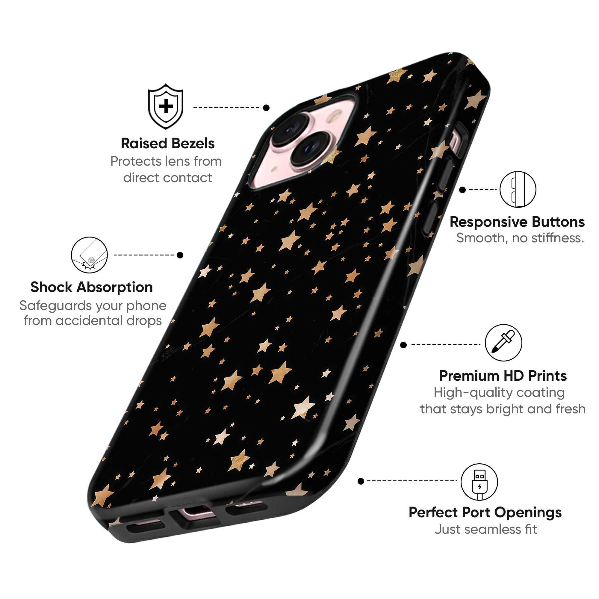 Cosmic Noir Tough Case