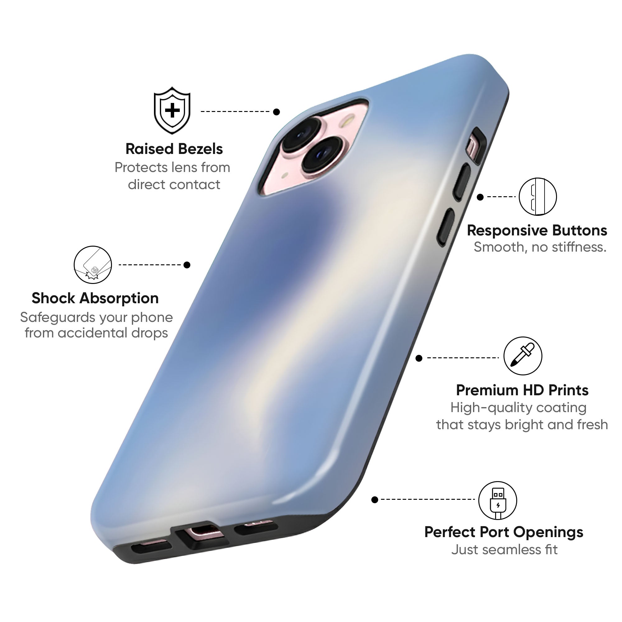 Glacier Veil Tough Case