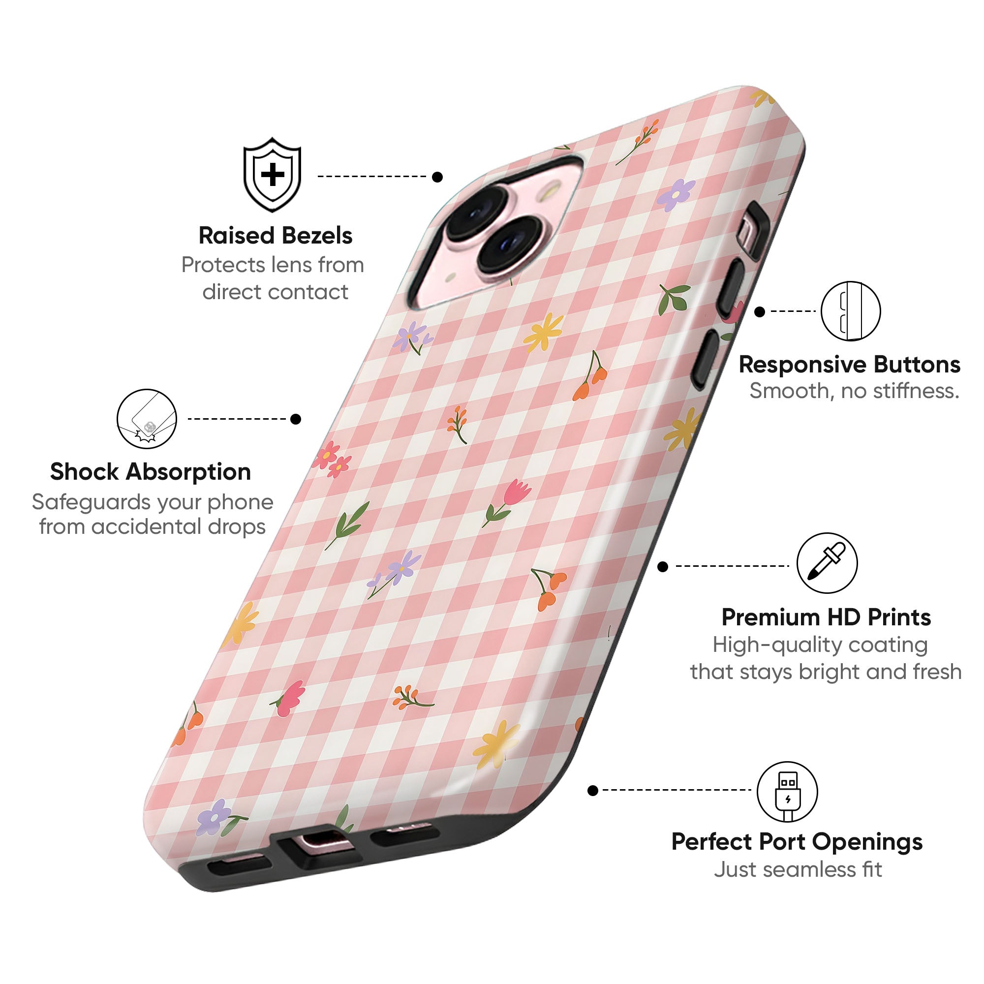 Meadow Tartan Tough Case