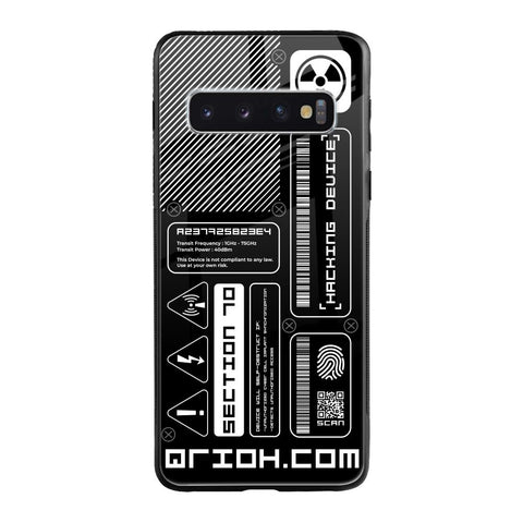 Futuristic Art Samsung Galaxy S10 Plus Glass Back Cover Online