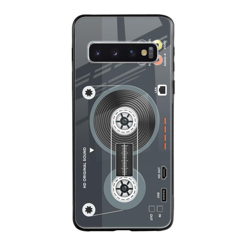 Retro Recorder Samsung Galaxy S10 Plus Glass Back Cover Online