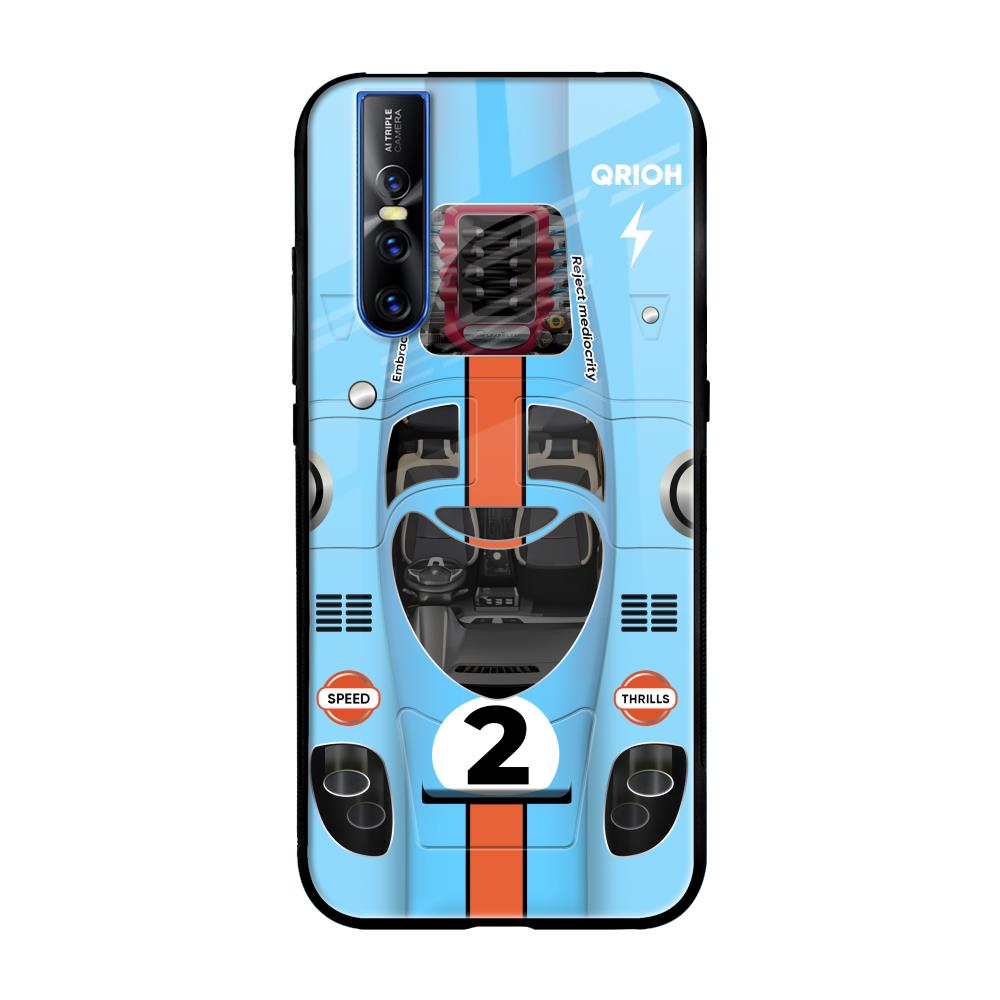 Race Laboratory Vivo V15 Pro Glass Back Cover Online