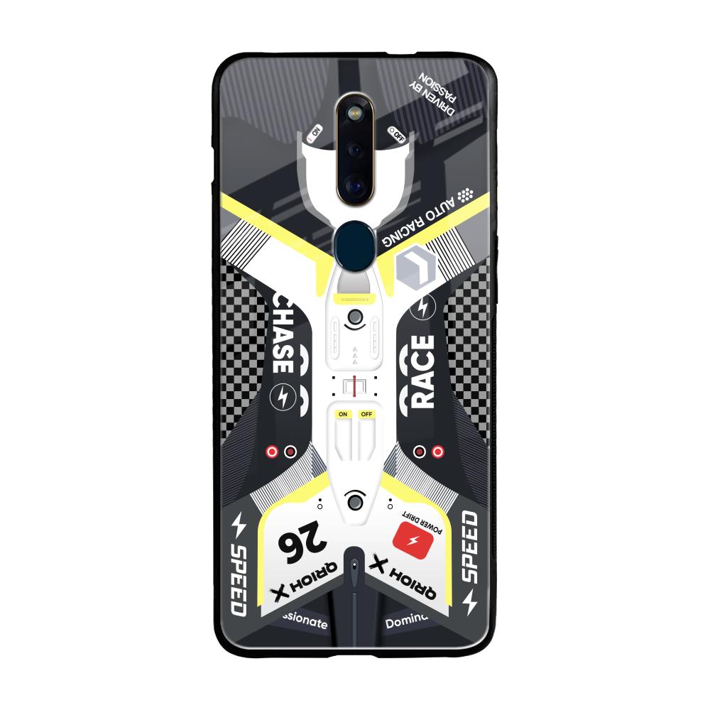 Car Enthusiast Oppo F11 Pro Glass Back Cover Online