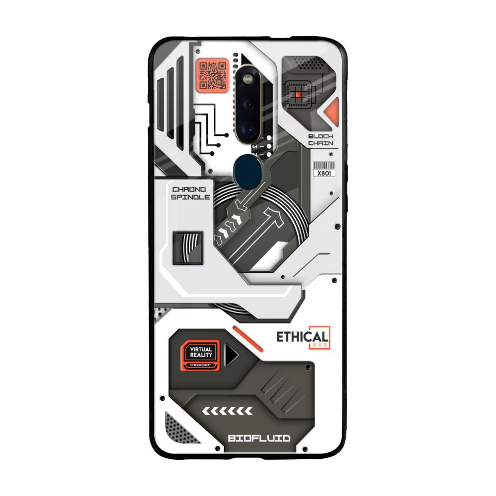 Explore Circuit Oppo F11 Pro Glass Back Cover Online