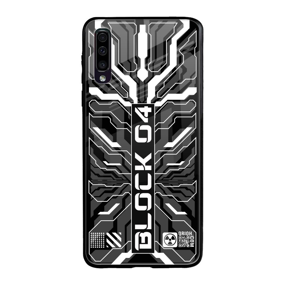 Monochrome Magic Samsung Galaxy A70 Glass Back Cover Online