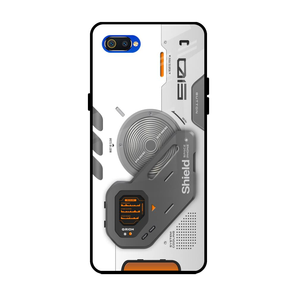 Liberty Cyber Glass Case for Realme C2
