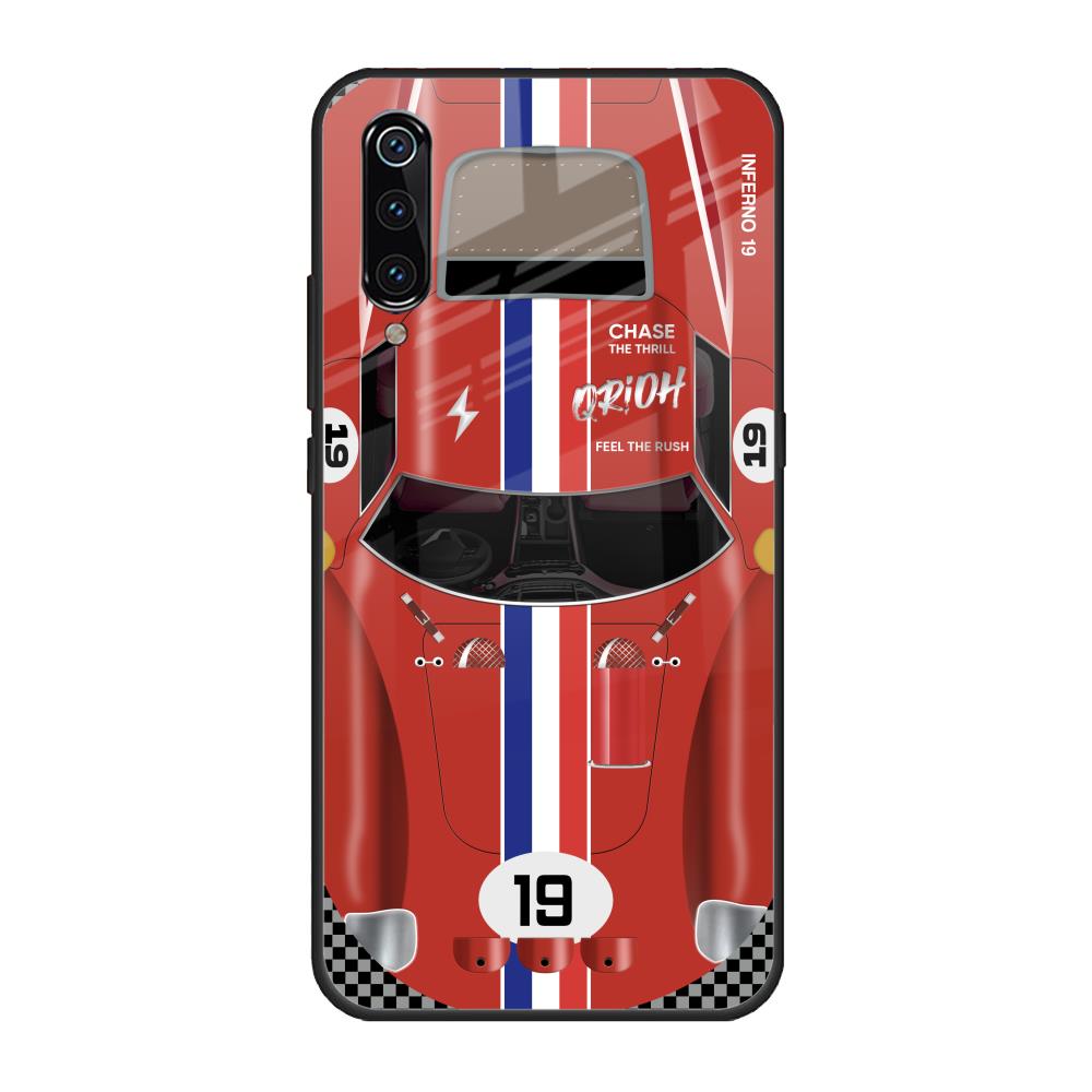 Racing Vintage Xiaomi Mi A3 Glass Back Cover Online