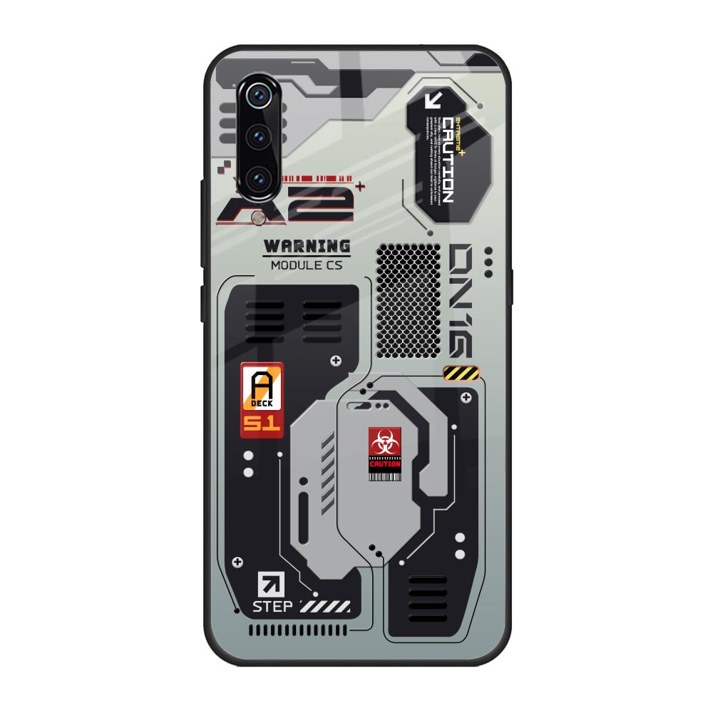 Techno Vibes Xiaomi Mi A3 Glass Back Cover Online