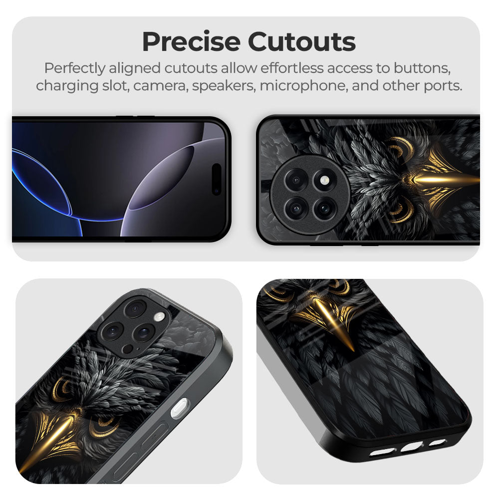 Scary Eagle Eye Glass Case