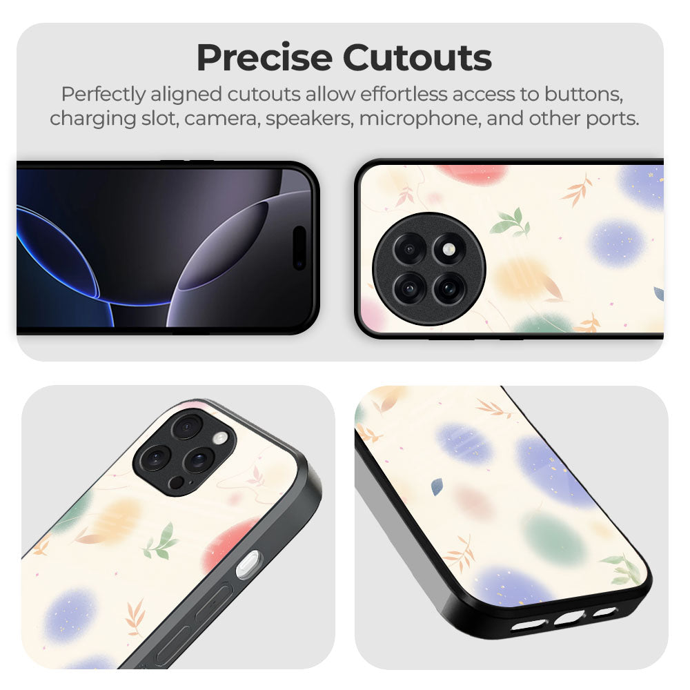 Leafy Fusion Glass Case