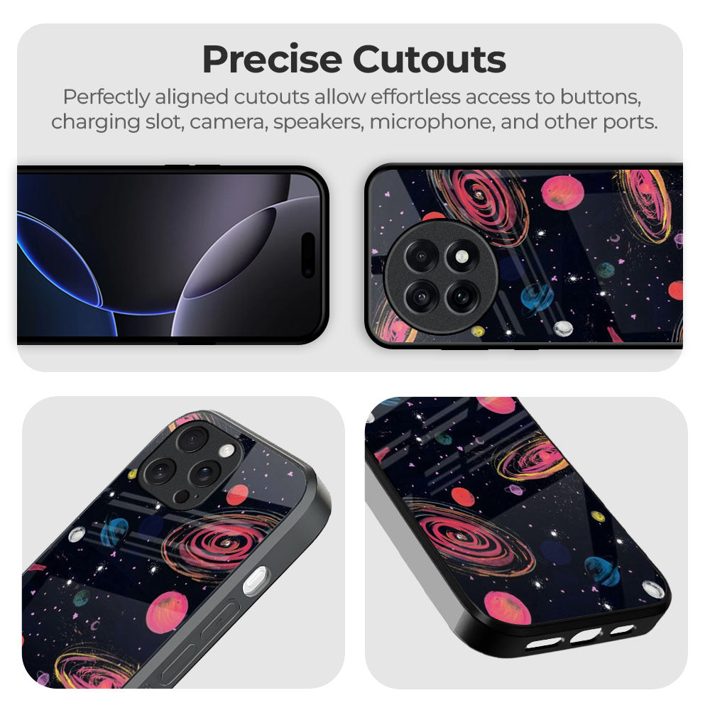 Galaxy In Dream Glass Case