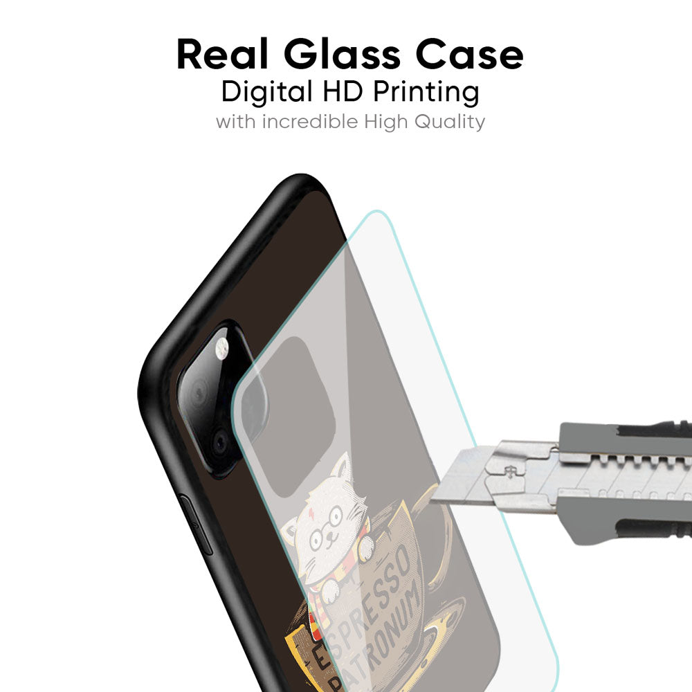 Tea With Kitty Glass Case For Samsung Galaxy M56 5G