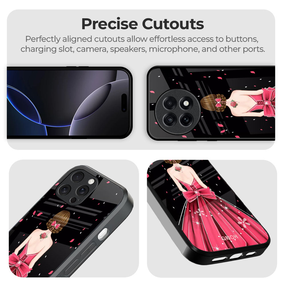 Fashion Princess Glass Case