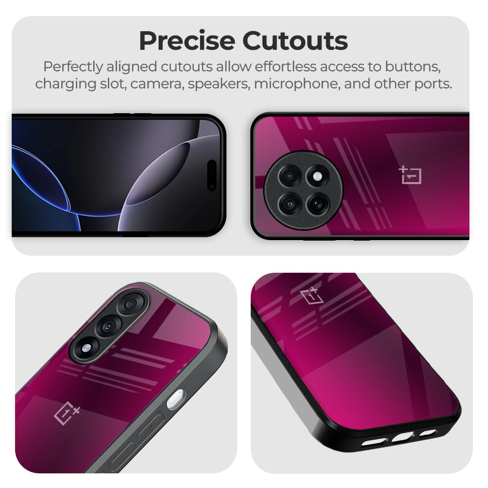Pink Burst Glass Case