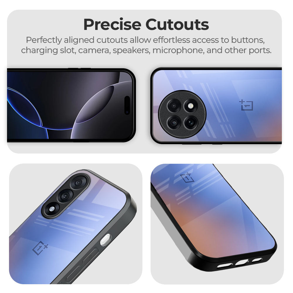 Blue Aura Glass Case