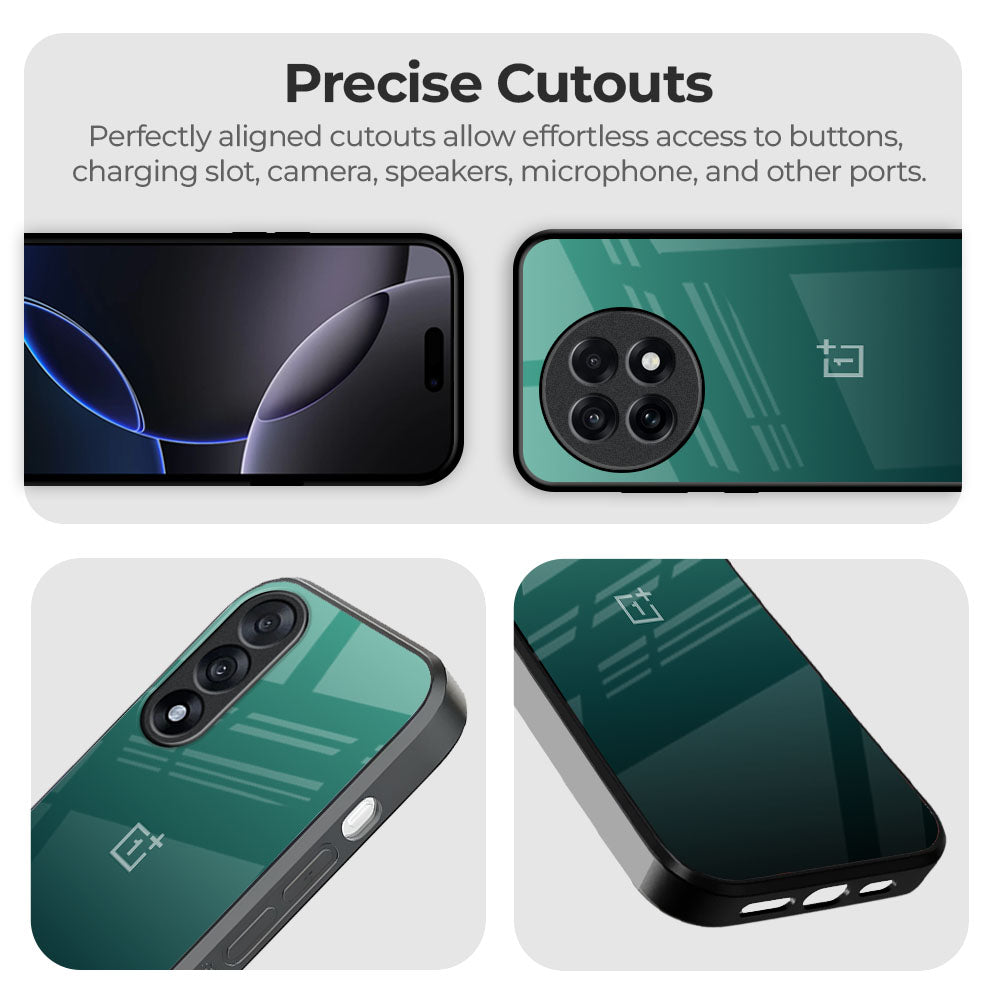 Palm Green Glass Case