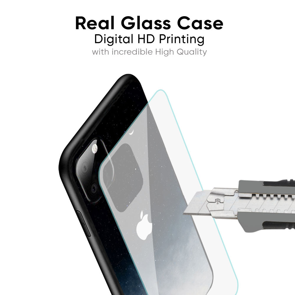 Aesthetic Sky Glass Case for Apple iPhone 16e