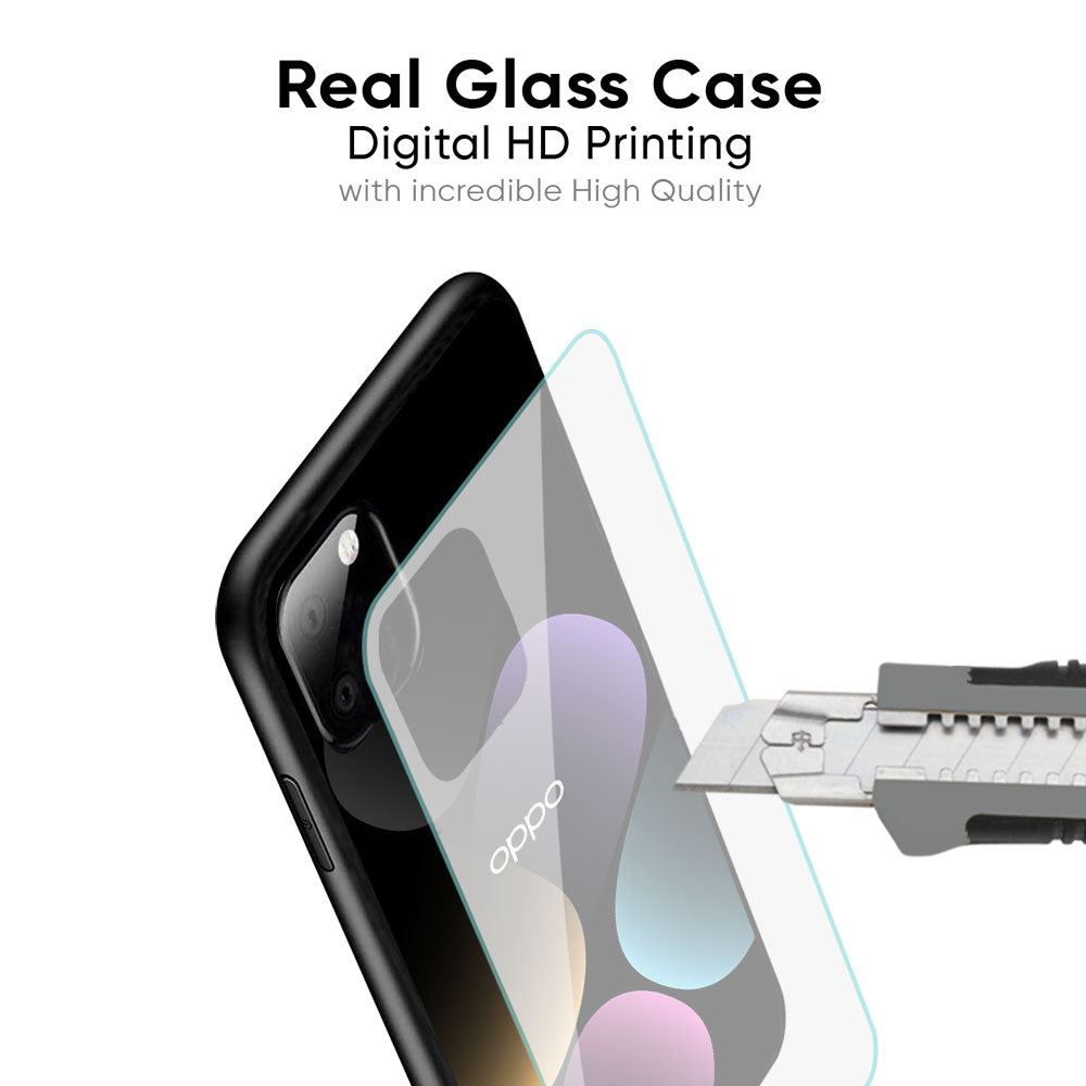 Color Icon Glass Case for Oppo Reno14 5G