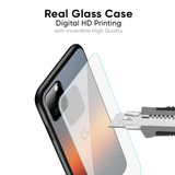 Aesthetic Orange Glass Case for Google Pixel 10 Pro 5G