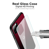 Wine Red Glass Case For Google Pixel 10 Pro 5G