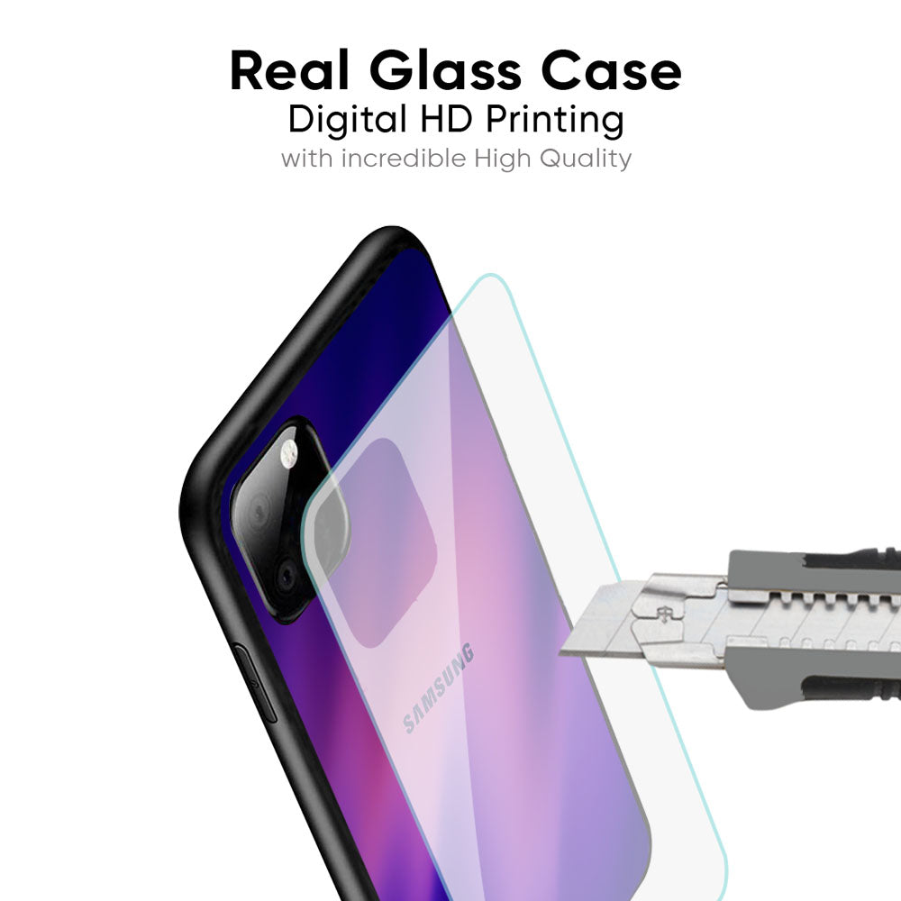 Pink Thunder Glass Case for Samsung Galaxy M56 5G