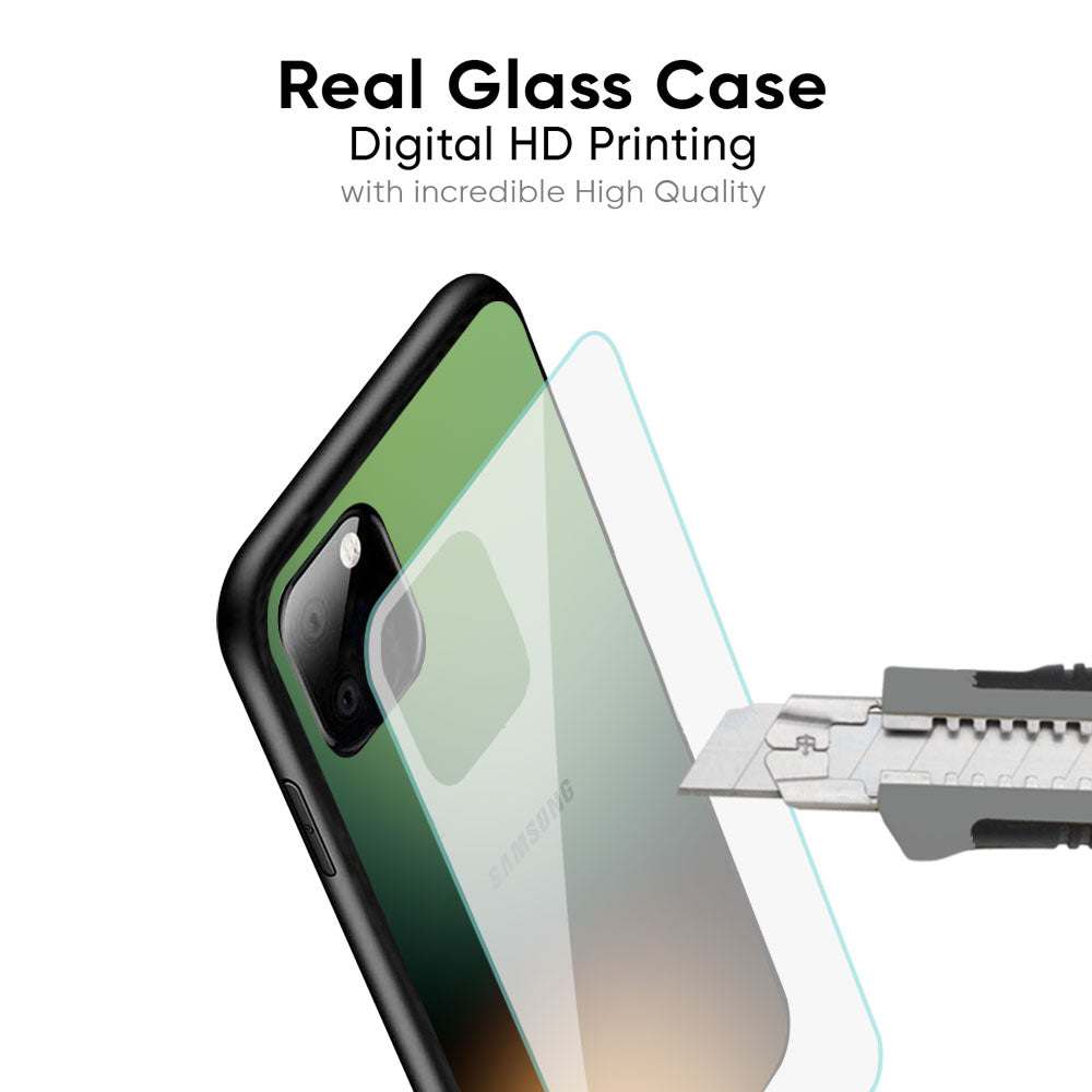Blurry Forest Glass Case for Samsung Galaxy M56 5G