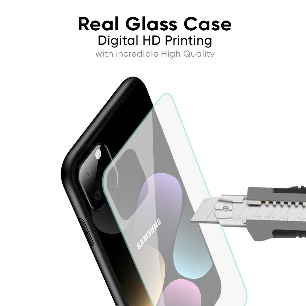 Color Icon Glass Case for Samsung Galaxy A57 5G