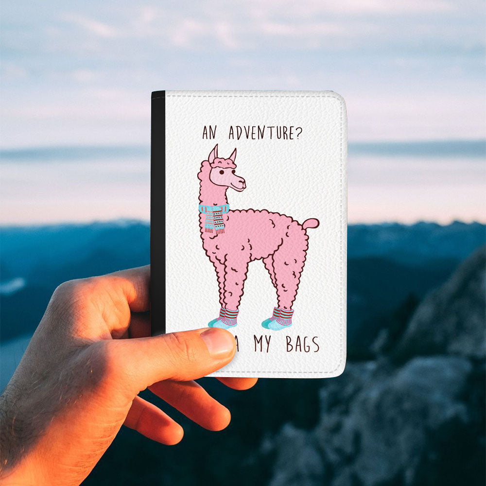 Alpaca My Bags Passport Cover