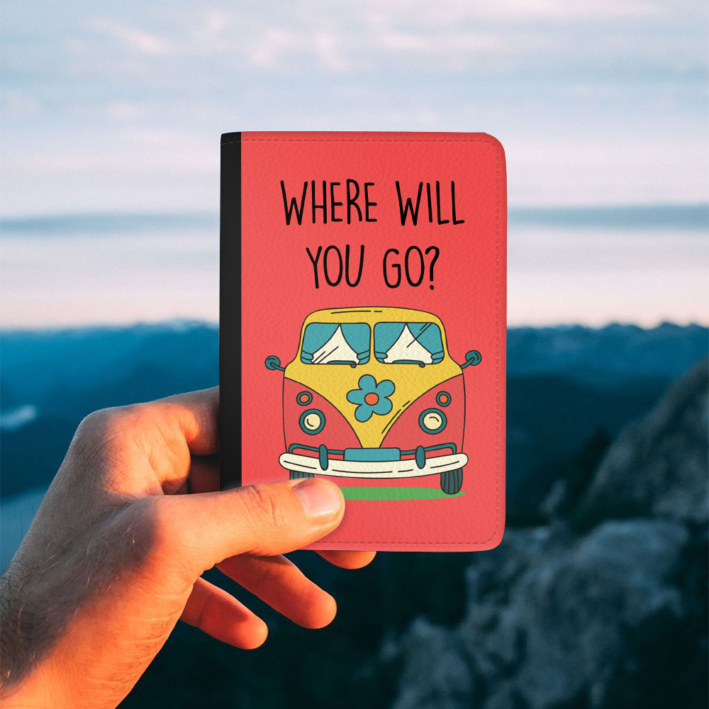 Wanderlust Van Passport Cover