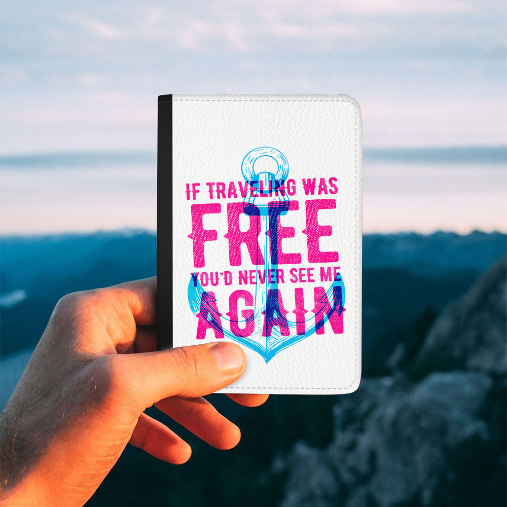Anchor Free Passport Cover
