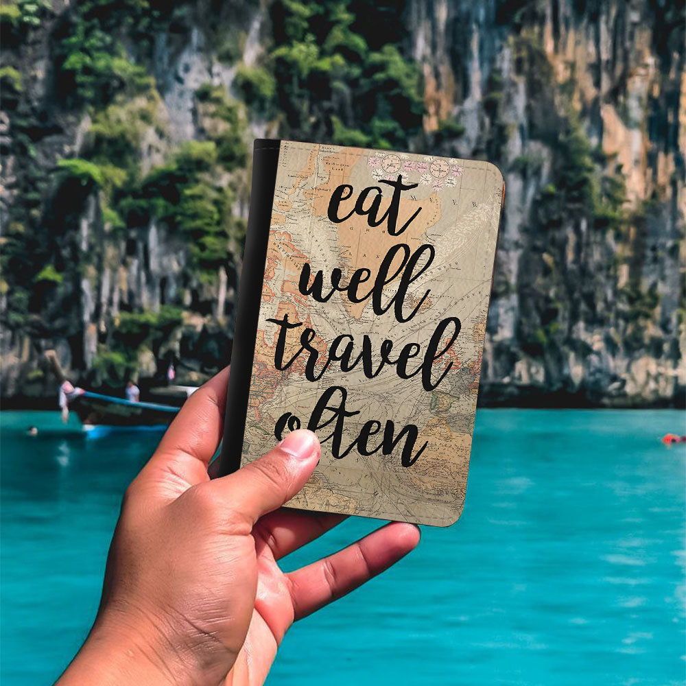 Travel Often Passport Cover