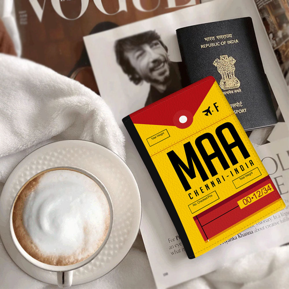 Chennai Tag Passport Cover