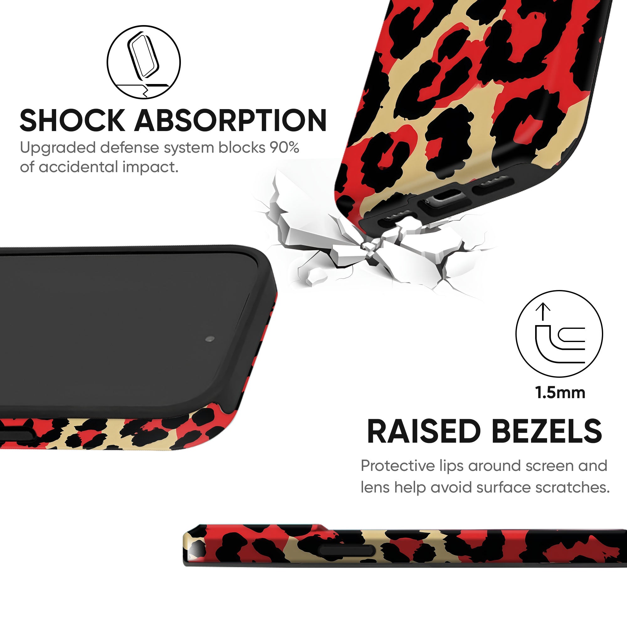 Red Leopard Print