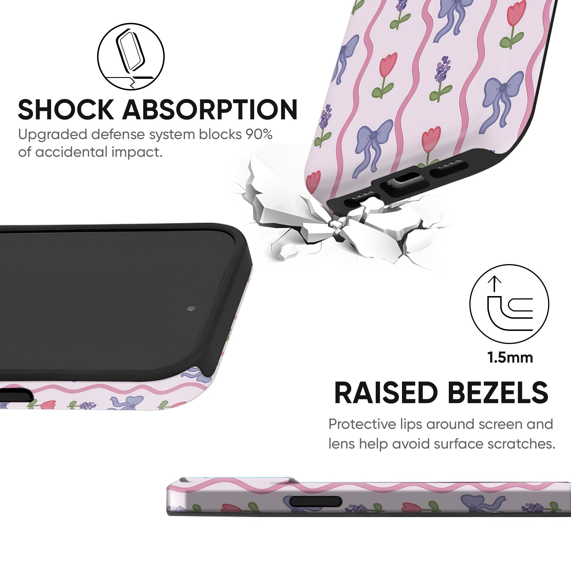 Tied Bloom Tough Case