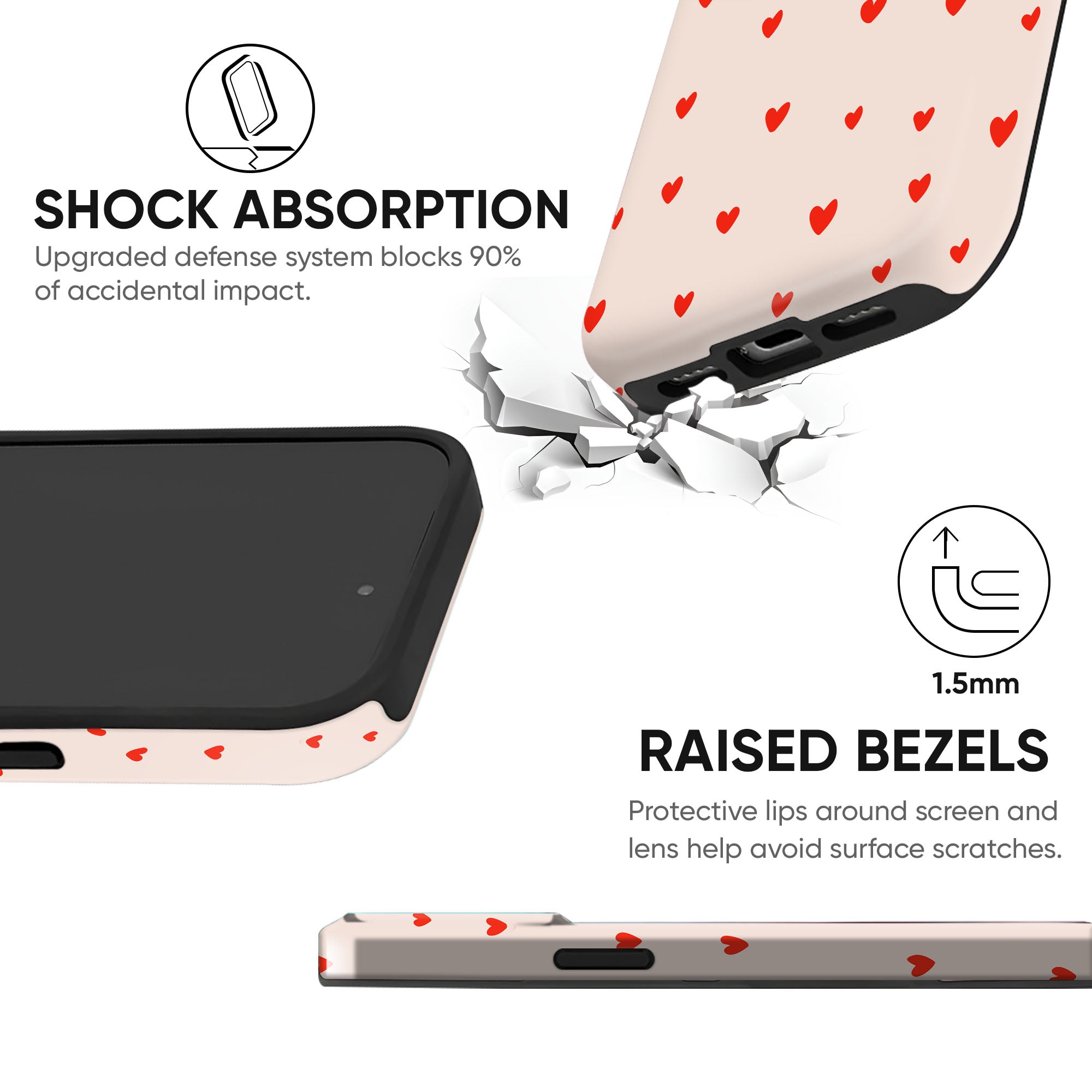 Love Confetti Tough Case