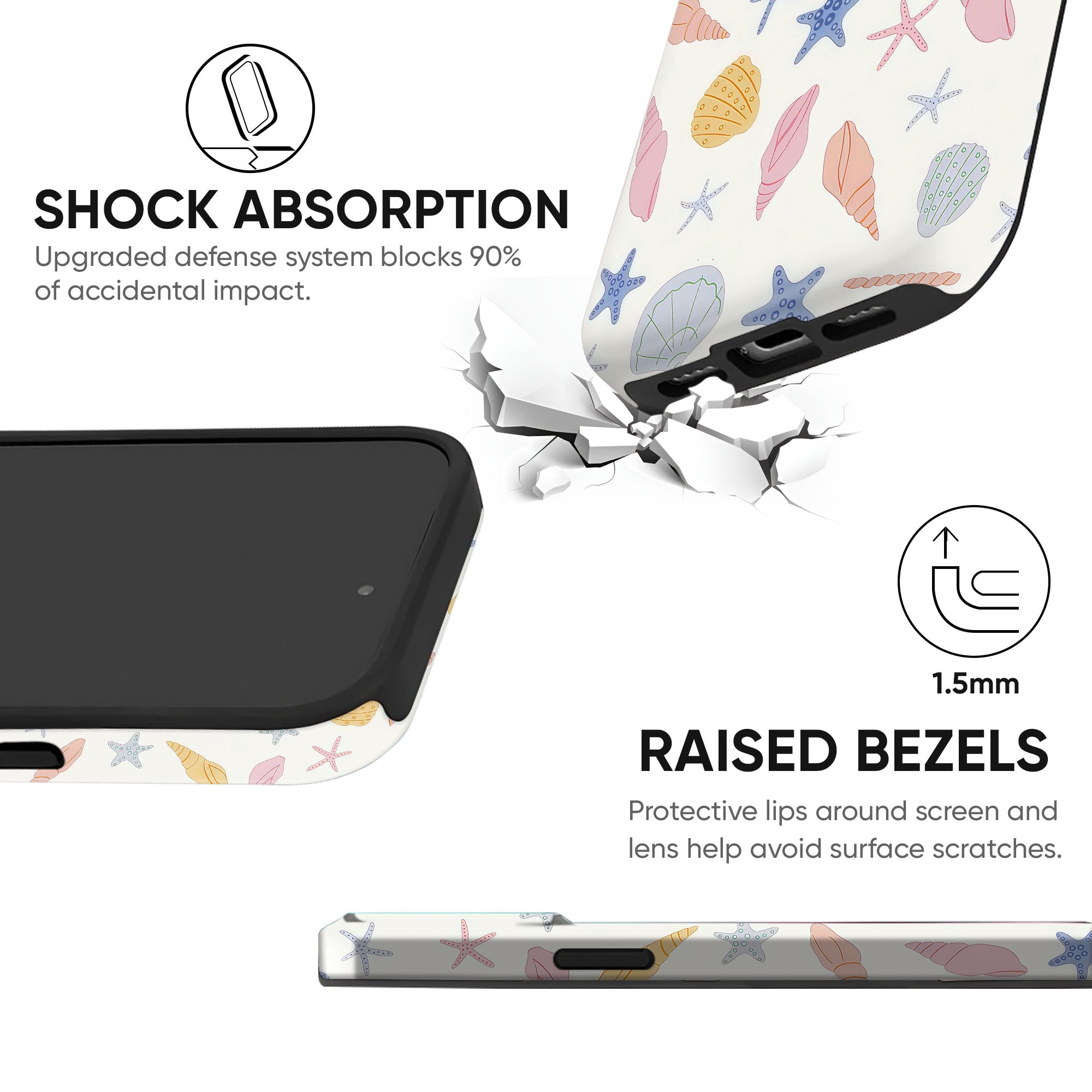 Pastel Oceanography Tough Case