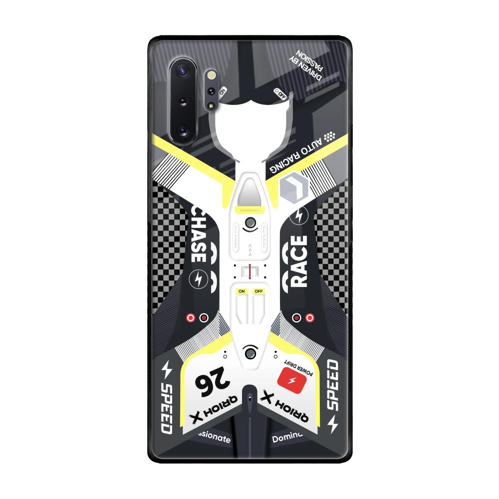 Car Enthusiast Samsung Galaxy Note 10 Plus Glass Back Cover Online