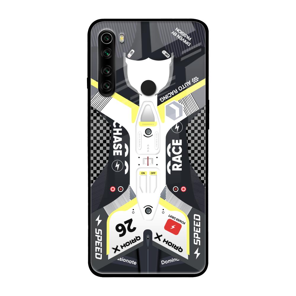 Car Enthusiast Xiaomi Redmi Note 8 Glass Back Cover Online