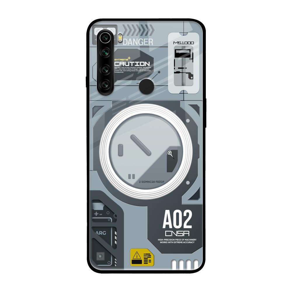 Modern Technology Xiaomi Redmi Note 8 Glass Back Cover Online