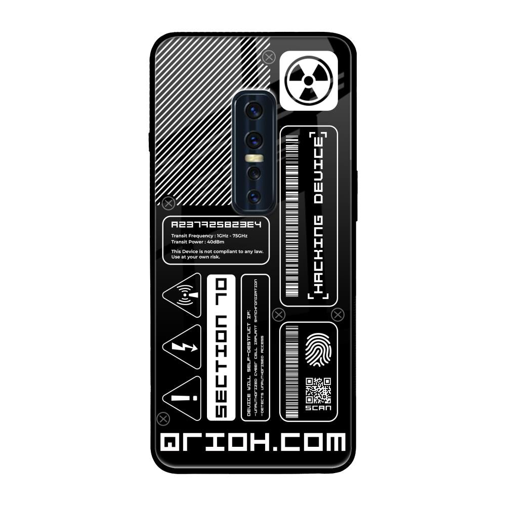 Futuristic Art Vivo V17 Pro Glass Back Cover Online