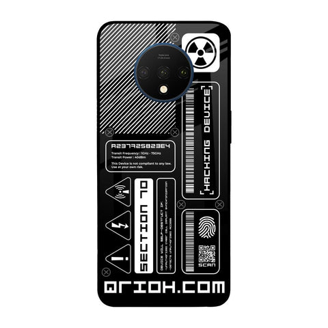 Futuristic Art OnePlus 7T Glass Back Cover Online