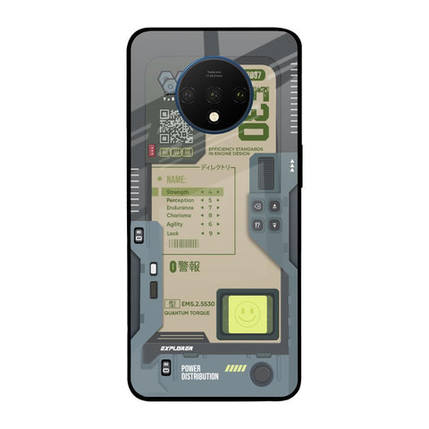 Art Station OnePlus 7T Glass Back Cover Online