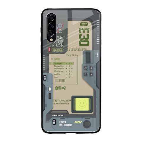 Art Station Samsung Galaxy A70s Glass Back Cover Online