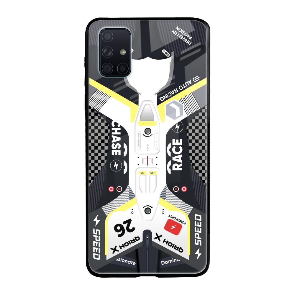Car Enthusiast Samsung Galaxy A71 Glass Back Cover Online