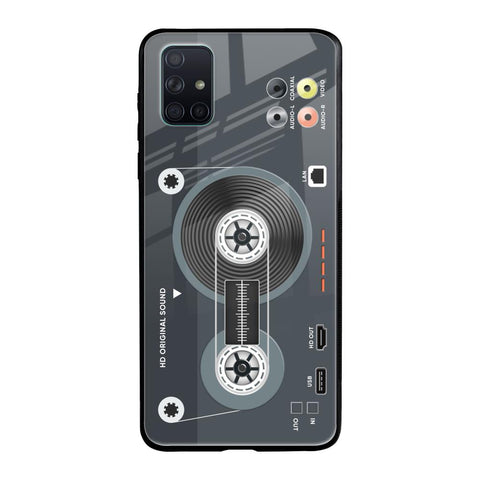 Retro Recorder Samsung Galaxy A71 Glass Back Cover Online