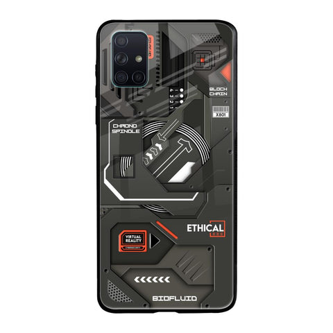 Tech Aesthetics Samsung Galaxy A71 Glass Back Cover Online