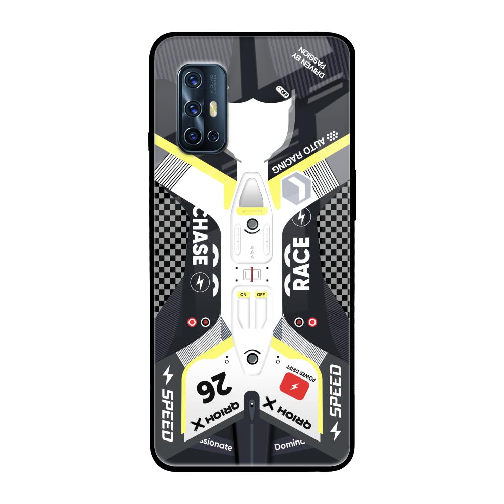 Car Enthusiast Vivo V17 Glass Back Cover Online